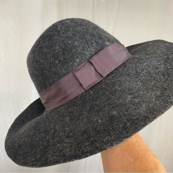 San Diego Hat gray purple felt 100% wool brim hat one size main image 10